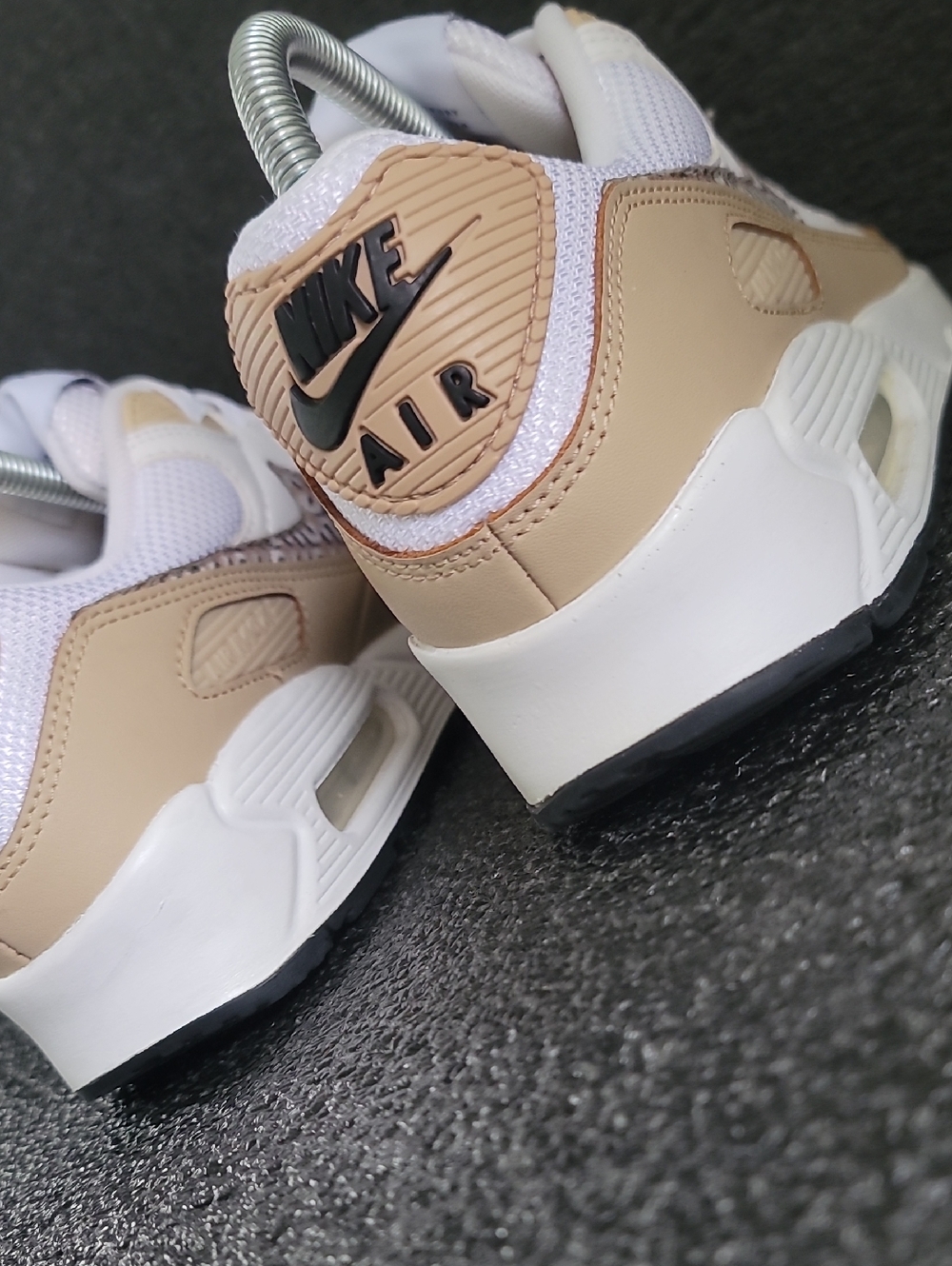 Nike Air Max 90 'United In Victory' "White/Hemp" Wmns 8.5 Ships Today - Picture 10 of 16